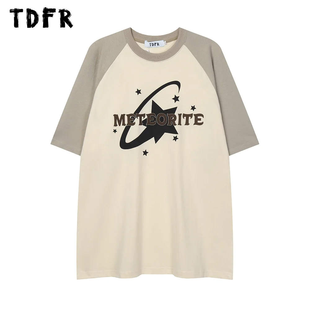 Футболка мужская с коротким рукавом и принтом звезд, Повседневная Свободная хлопковая рубашка с коротким рукавом реглан и круглым вырезом, летняя
Футболка мужская с коротким рукавом и принтом звезд, Повседневная Свободная хлопковая рубашка с коротким рукавом реглан и круглым вырезом, летняя