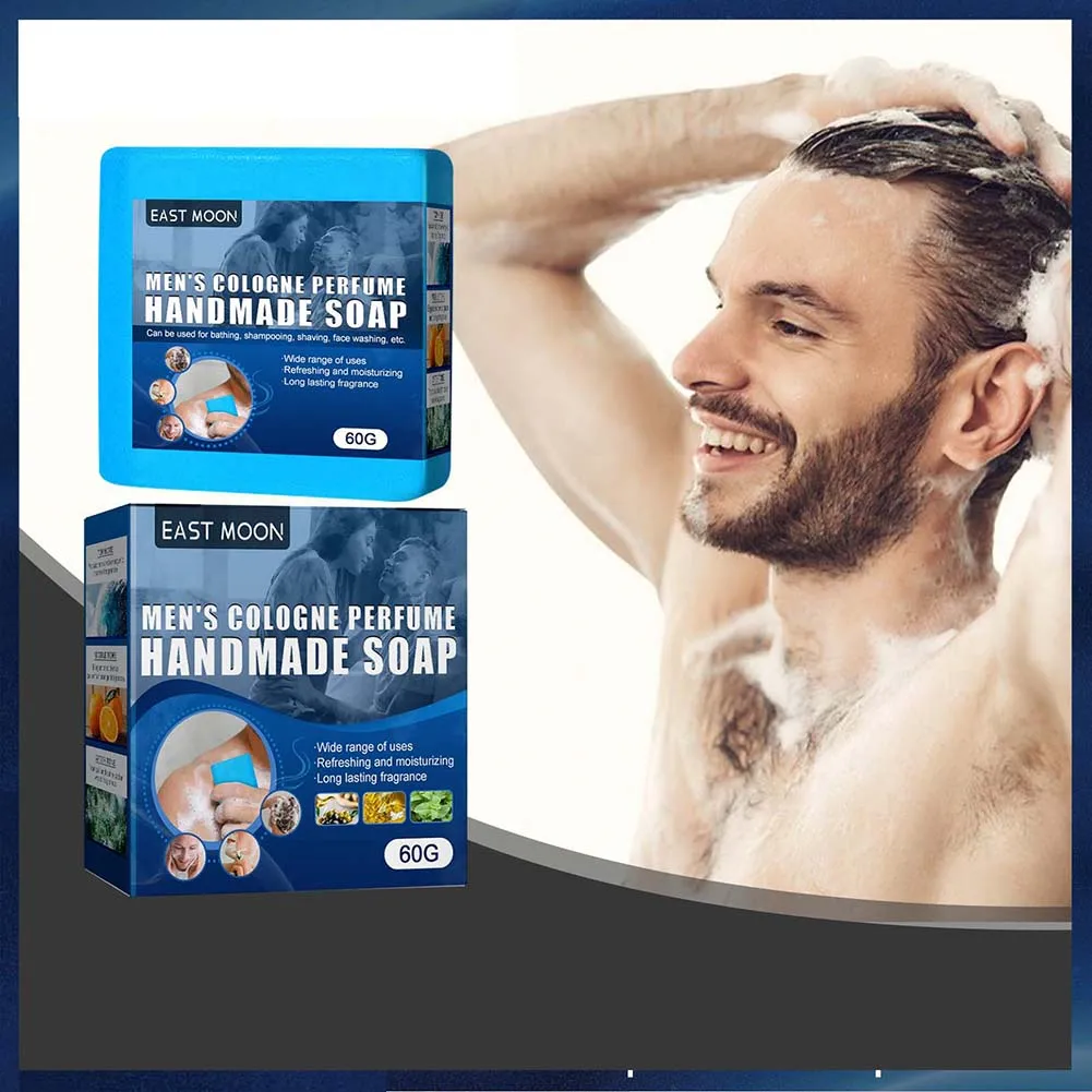 Handmade Cologne Scented Soap for Man Whitening Soap For Bath Body Face Shaving Soap Refreshing Deep Cleansing Shampoo
Handmade Cologne Scented Soap for Man Whitening Soap For Bath Body Face Shaving Soap Refreshing Deep Cleansing Shampoo