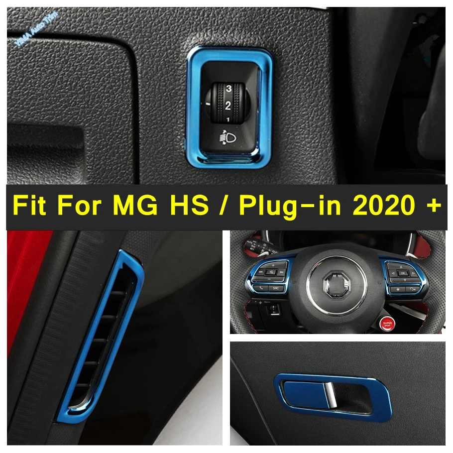 Steering Wheel Frame Glove Storage Box Handle Sequins AC Vent Cover Trim Interior Accessories For MG HS / HS Plug-in 2020 - 2022
Steering Wheel Frame Glove Storage Box Handle Sequins AC Vent Cover Trim Interior Accessories For MG HS / HS Plug-in 2020 - 2022
