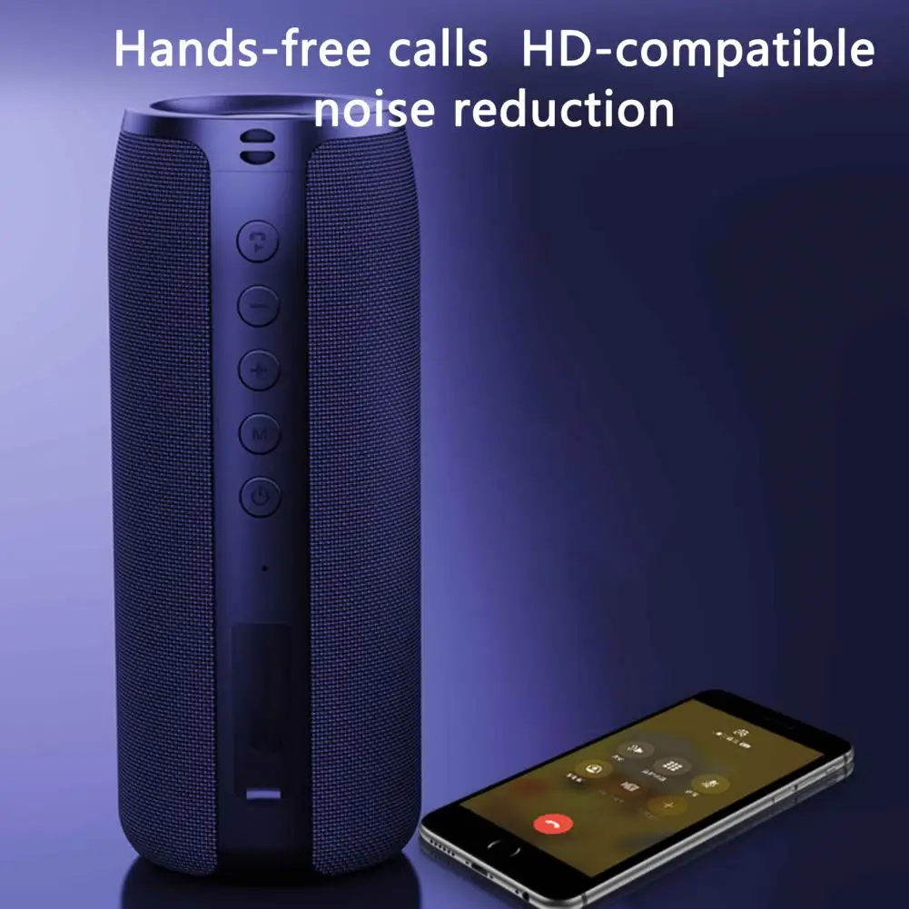 Sensitive Bluetooth-compatible Speaker Sound Box Bass 30 Days Standby Time Wireless Speaker Audio Accessories
Sensitive Bluetooth-compatible Speaker Sound Box Bass 30 Days Standby Time Wireless Speaker Audio Accessories