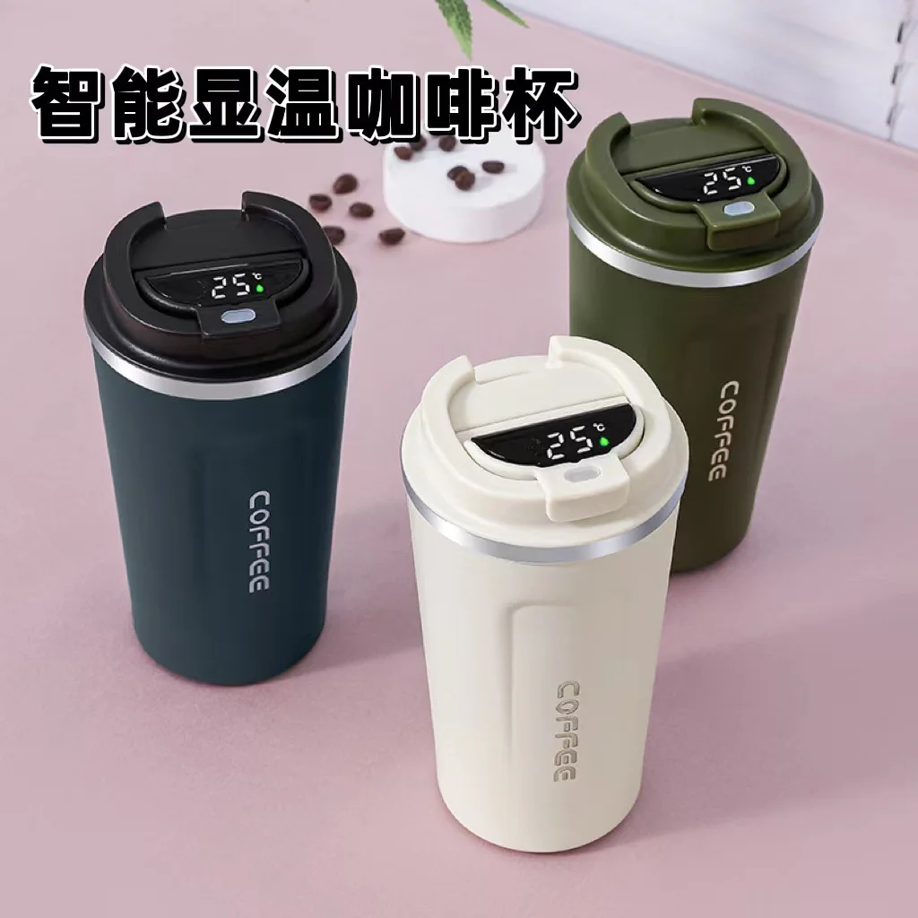 Intelligent 304 Stainless Steel Coffee Cup Double Vacuum Thermos Cup Portable Car Office Travel
Intelligent 304 Stainless Steel Coffee Cup Double Vacuum Thermos Cup Portable Car Office Travel