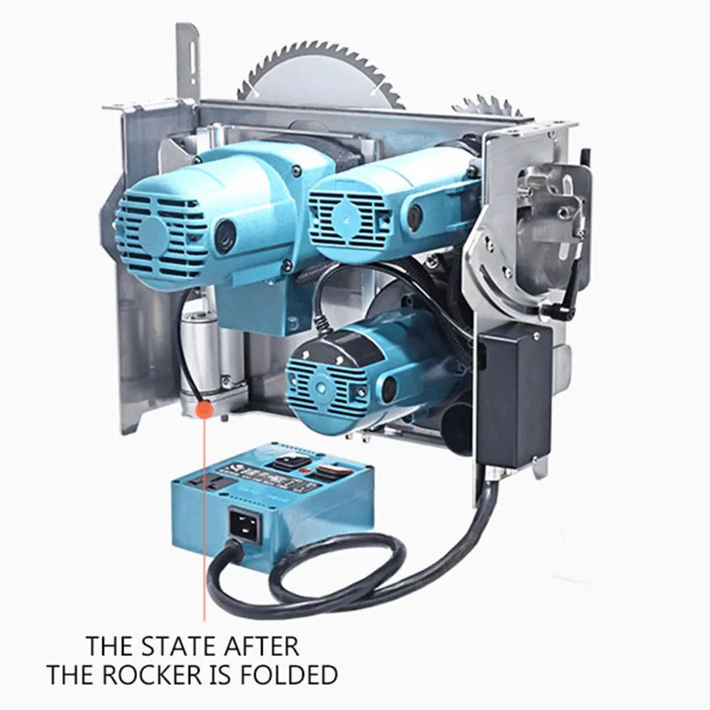 2300w Multifunctional Woodworking Table Saw Integrated Type Son-mother Dust-free Saw Board Cutting Electric Circular Saw
2300w Multifunctional Woodworking Table Saw Integrated Type Son-mother Dust-free Saw Board Cutting Electric Circular Saw