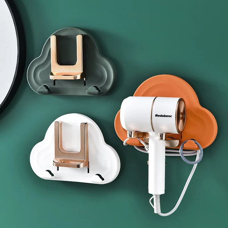 Wall Mounted Hair Dryer Holder Creative Plastic Dryer Storage Shelf Bathroom Self Adhesive Organizer Storage Rack Accessories
Wall Mounted Hair Dryer Holder Creative Plastic Dryer Storage Shelf Bathroom Self Adhesive Organizer Storage Rack Accessories