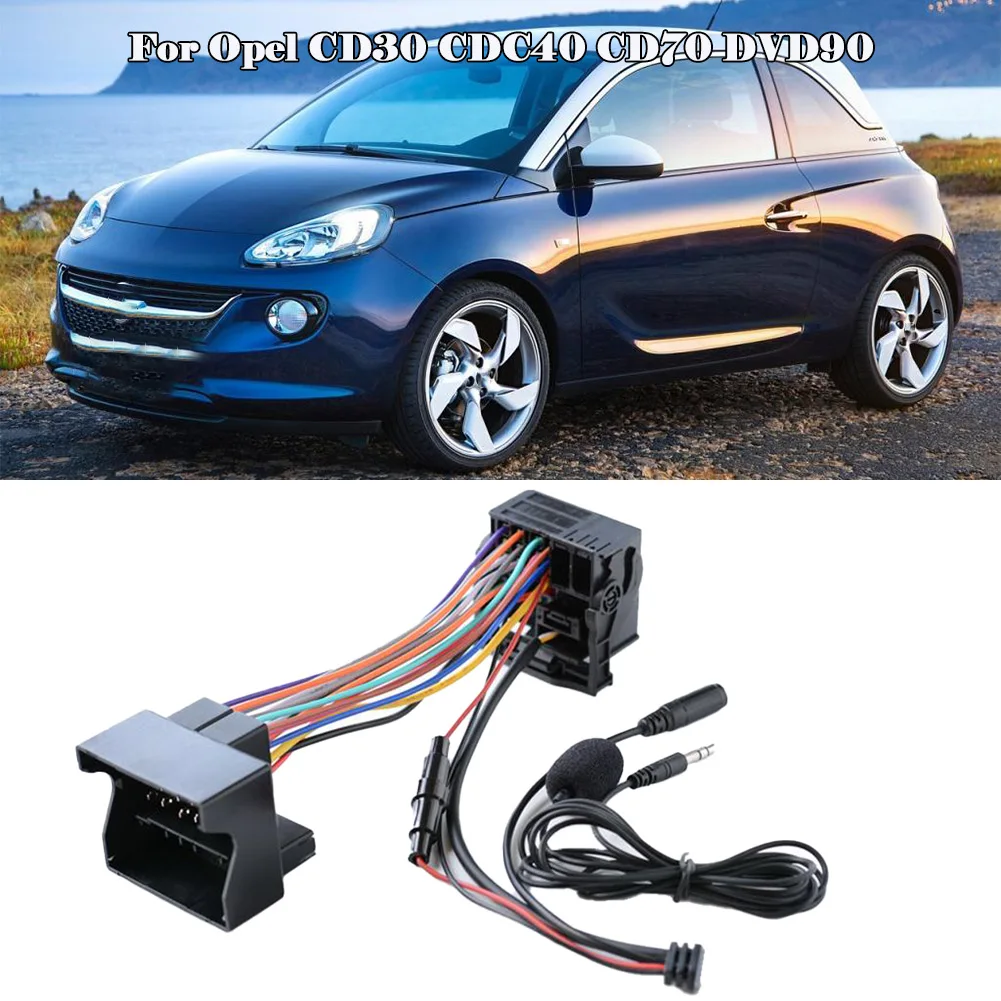 Car Audio Cable Microphone For Opel CD30 CDC40 CD70 DVD90 Bluetooth-Compatible Adapter AUX External Car Electronics Accessories
Car Audio Cable Microphone For Opel CD30 CDC40 CD70 DVD90 Bluetooth-Compatible Adapter AUX External Car Electronics Accessories