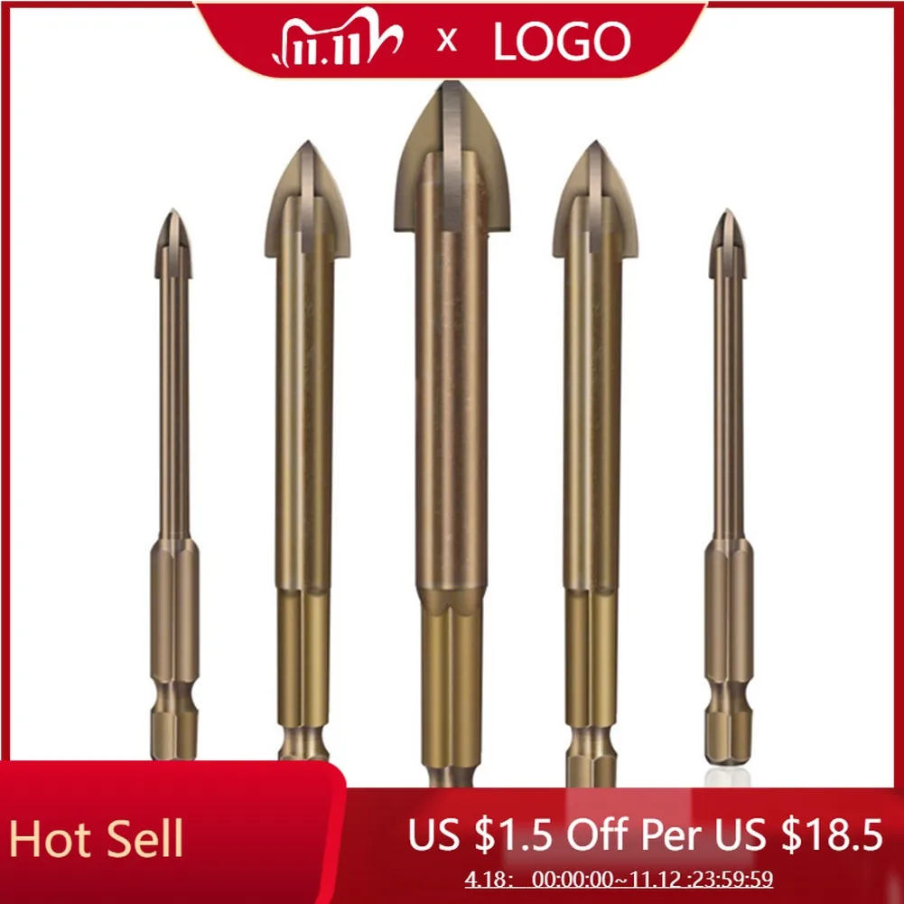 5Pcs 5/6/8/10/12mm Efficient Universal Drilling Tool Multifunctional Cemented Carbide Hole Opening Drill Bits
5Pcs 5/6/8/10/12mm Efficient Universal Drilling Tool Multifunctional Cemented Carbide Hole Opening Drill Bits