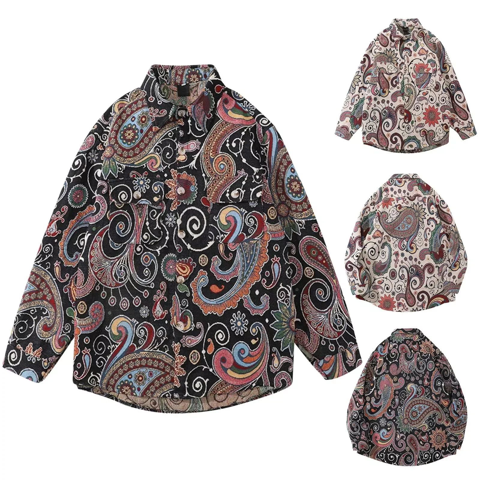 Mens Ancient Folk Style Printed Thickened Shirt Loose Woolen Long Sleeve Coat Coats Long Jackets For Men
Mens Ancient Folk Style Printed Thickened Shirt Loose Woolen Long Sleeve Coat Coats Long Jackets For Men