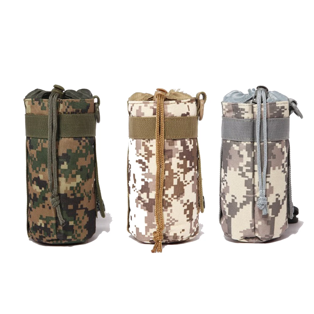 Tactical Water Bottle Bag Military Molle System Kettle Pouch Holder Hunting Camping Cycling Travel Bottle Kits Drawstring Pouch
Tactical Water Bottle Bag Military Molle System Kettle Pouch Holder Hunting Camping Cycling Travel Bottle Kits Drawstring Pouch