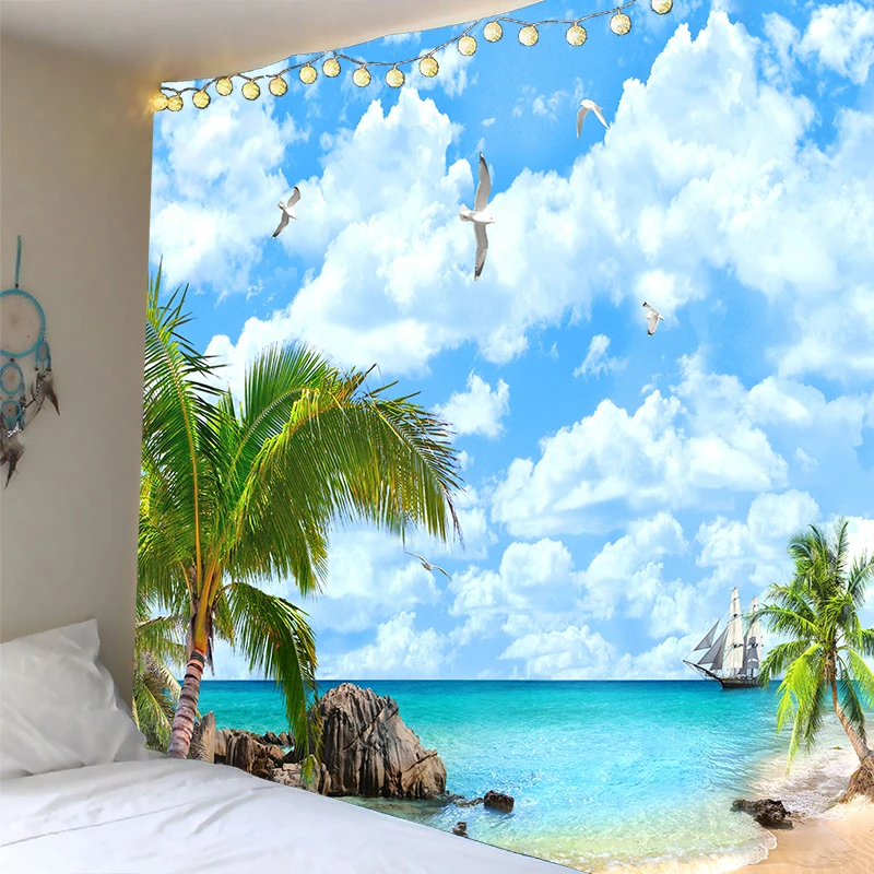 Print Clear 3D Plant Blue sky Tapestry wall hanging Bedspread Dorm Cover Beach Towel Backdrop Home Room Wall Art Multiple sizes
Print Clear 3D Plant Blue sky Tapestry wall hanging Bedspread Dorm Cover Beach Towel Backdrop Home Room Wall Art Multiple sizes