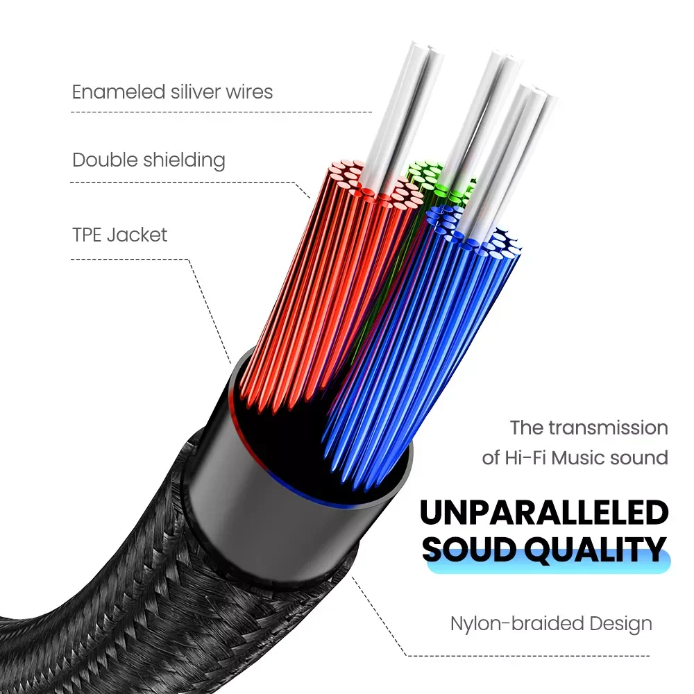 Audio Extension Cable Jack 3.5mm Male to Female 3.5mm Male to Male Audio Aux Cable For Iphone Headphones Speaker Extender
Audio Extension Cable Jack 3.5mm Male to Female 3.5mm Male to Male Audio Aux Cable For Iphone Headphones Speaker Extender