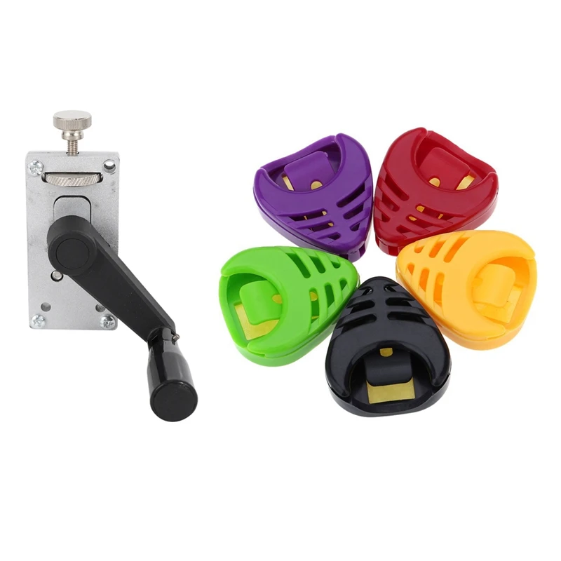 5Pcs Plastic Heart-Shaped Guitar Pick Plectrum Holder Cases & 1 Pcs Guitar Bender - For Fret Wire Bending Luthier Tool 
5Pcs Plastic Heart-Shaped Guitar Pick Plectrum Holder Cases & 1 Pcs Guitar Bender - For Fret Wire Bending Luthier Tool