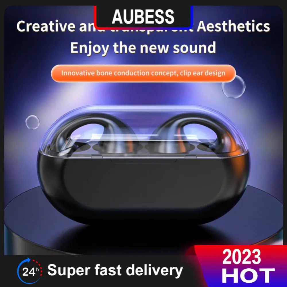 Wireless Headphones Ear Clip Half In-ear Waterproof Wireless Headset Hifi Stereo Earbuds Headsets Real-time Power Display
Wireless Headphones Ear Clip Half In-ear Waterproof Wireless Headset Hifi Stereo Earbuds Headsets Real-time Power Display