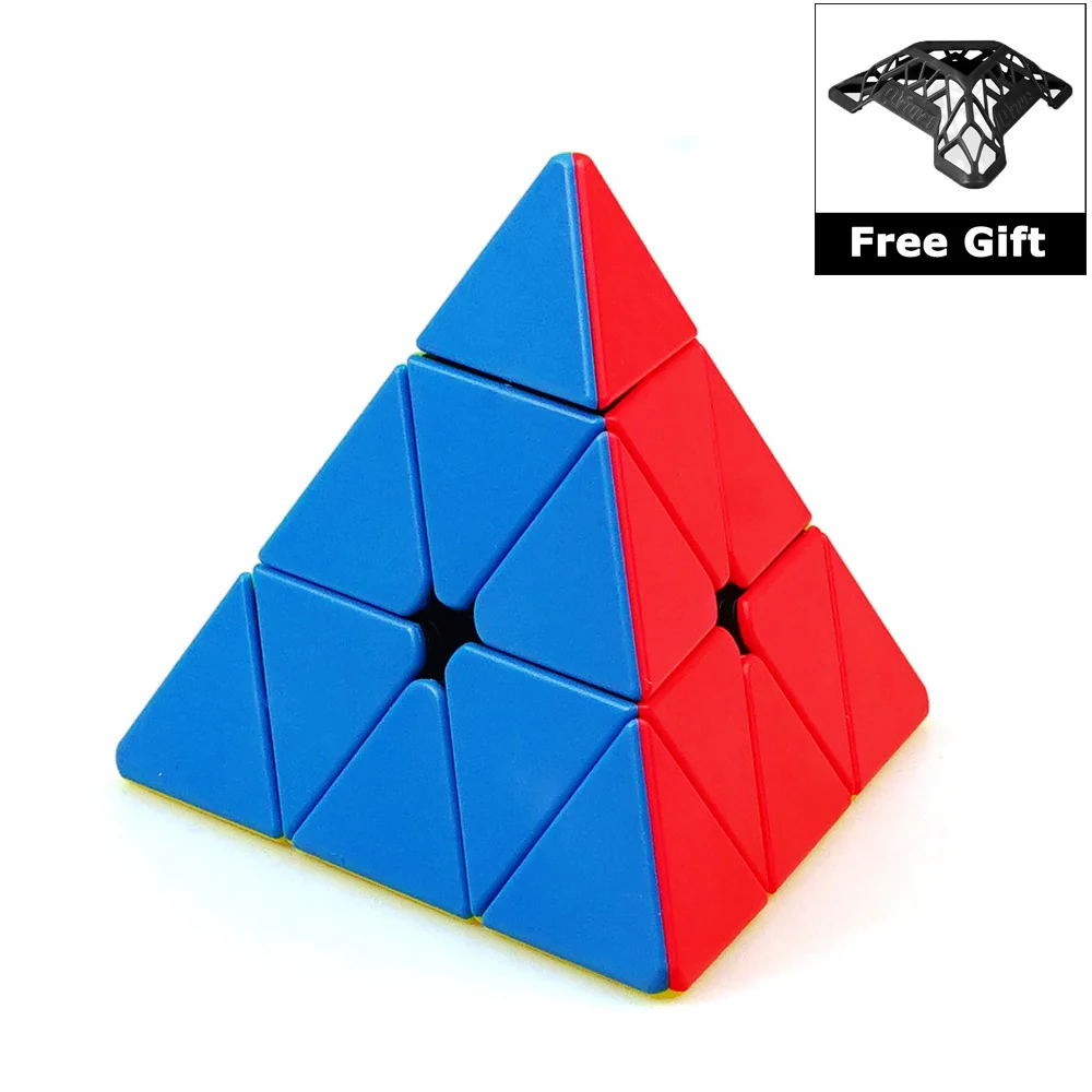 SHENGSHOU TANK Pyramid Magic Cube Speed Puzzle Antistress Cube Educational Toys For Adults Children Cubo Magico With Bracket
SHENGSHOU TANK Pyramid Magic Cube Speed Puzzle Antistress Cube Educational Toys For Adults Children Cubo Magico With Bracket