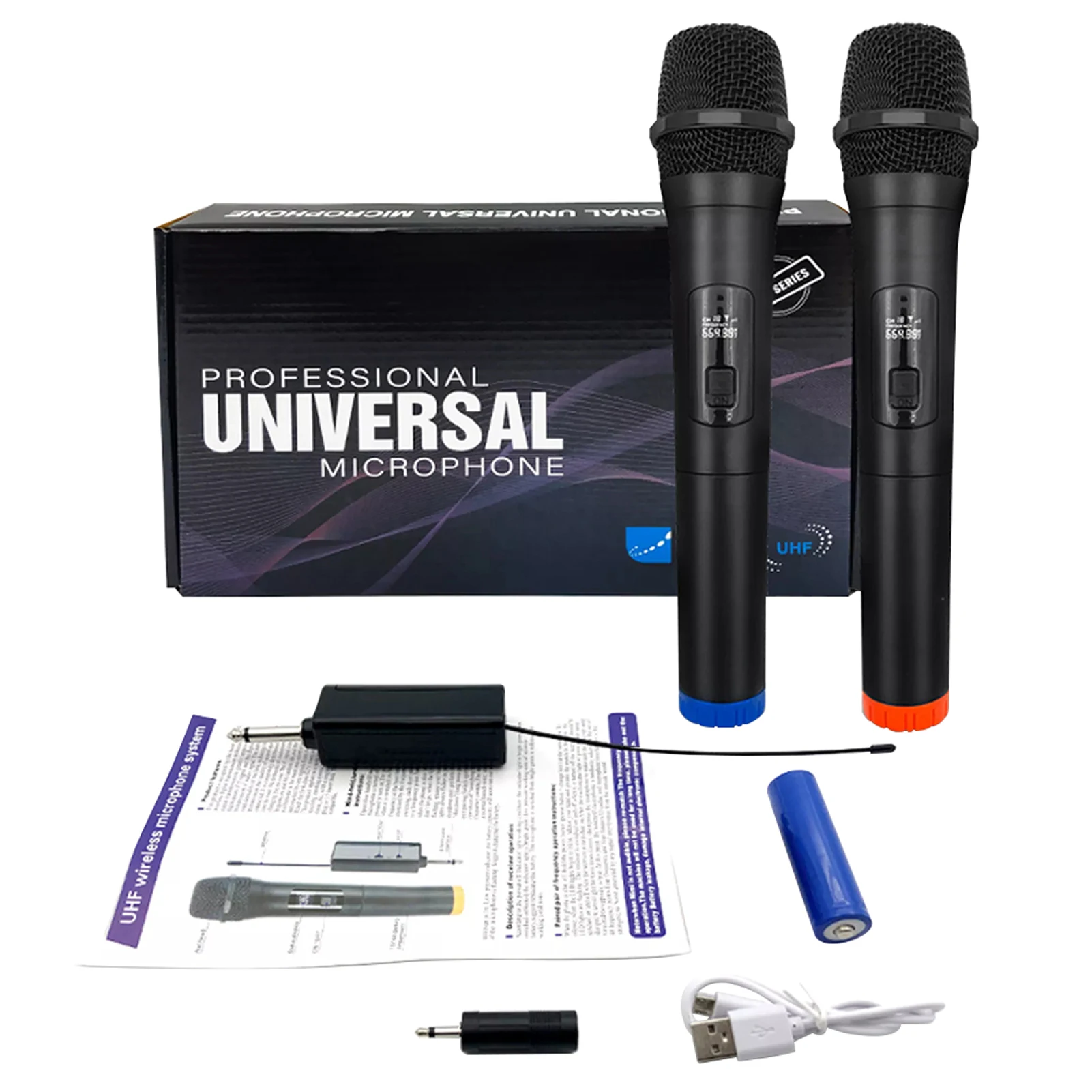 Family Singing KTV 800MHZ Meeting Portable Mic Home UHF Wireless Microphone Dual Handheld Live Streaming Professional
Family Singing KTV 800MHZ Meeting Portable Mic Home UHF Wireless Microphone Dual Handheld Live Streaming Professional