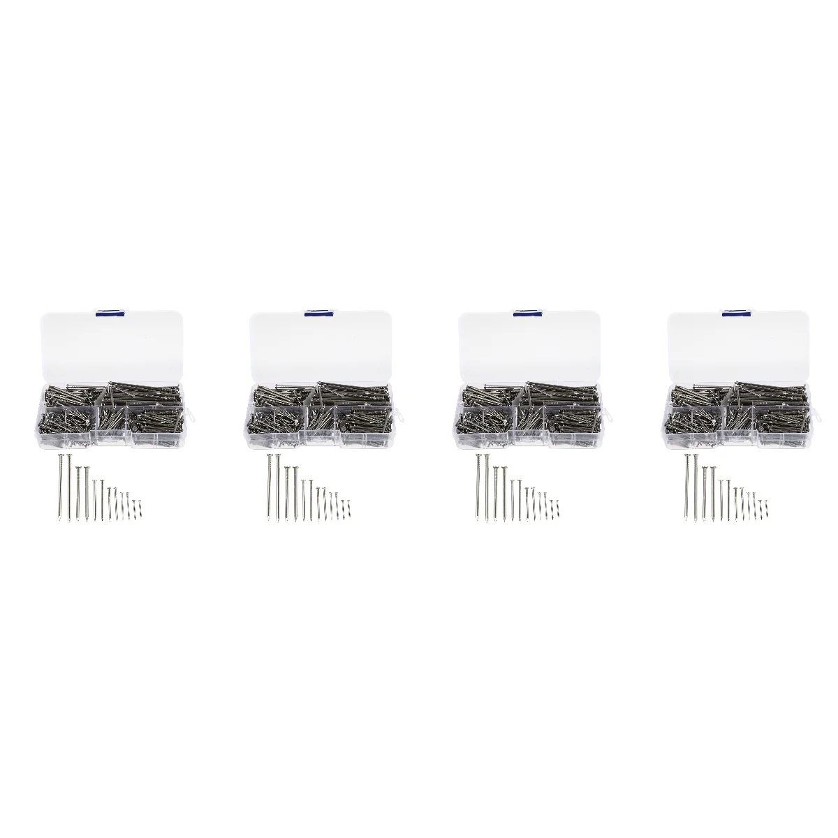 1840 pcs Assorted Nails Stainless Steel Nails for Hanging Pictures DIY Arts and Crafts
1840 pcs Assorted Nails Stainless Steel Nails for Hanging Pictures DIY Arts and Crafts