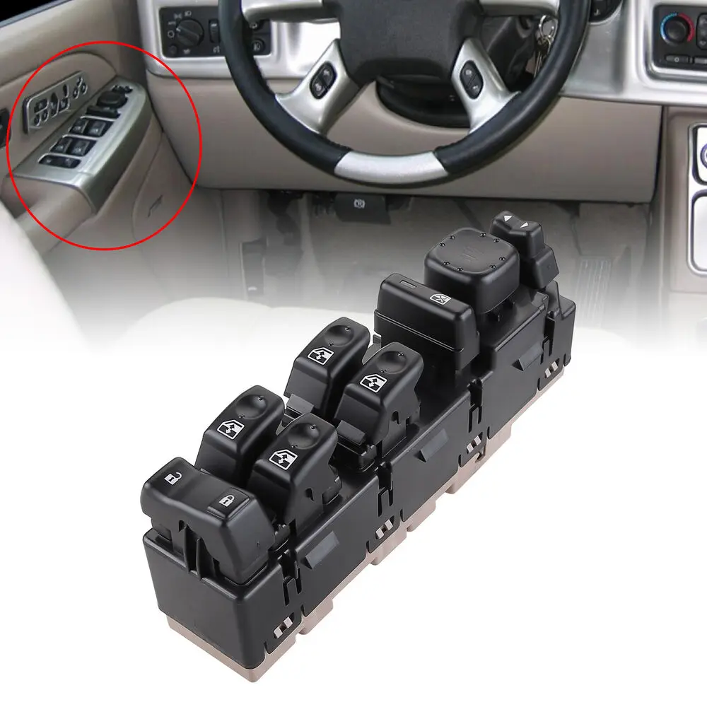 15883320 Power Window Switch Front Driver Left Side for Chevy Silverado NEW US
15883320 Power Window Switch Front Driver Left Side for Chevy Silverado NEW US