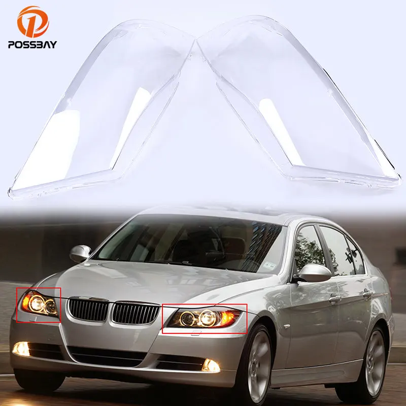 1Pair Car Headlight Lenses Cover Shell for BMW 3 Series E90 Sedan E91 Wagon Touring 2004-2008 Pre-facelift Left Right Clear Lens
1Pair Car Headlight Lenses Cover Shell for BMW 3 Series E90 Sedan E91 Wagon Touring 2004-2008 Pre-facelift Left Right Clear Lens