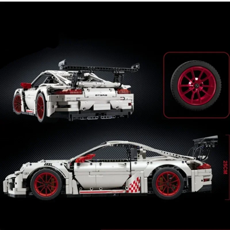 MOC Technical Brick With lighting Super SportsCar Model Compatible 42056 Building Blocks Kid Educational Toy Birthdays Gifts Set
MOC Technical Brick With lighting Super SportsCar Model Compatible 42056 Building Blocks Kid Educational Toy Birthdays Gifts Set