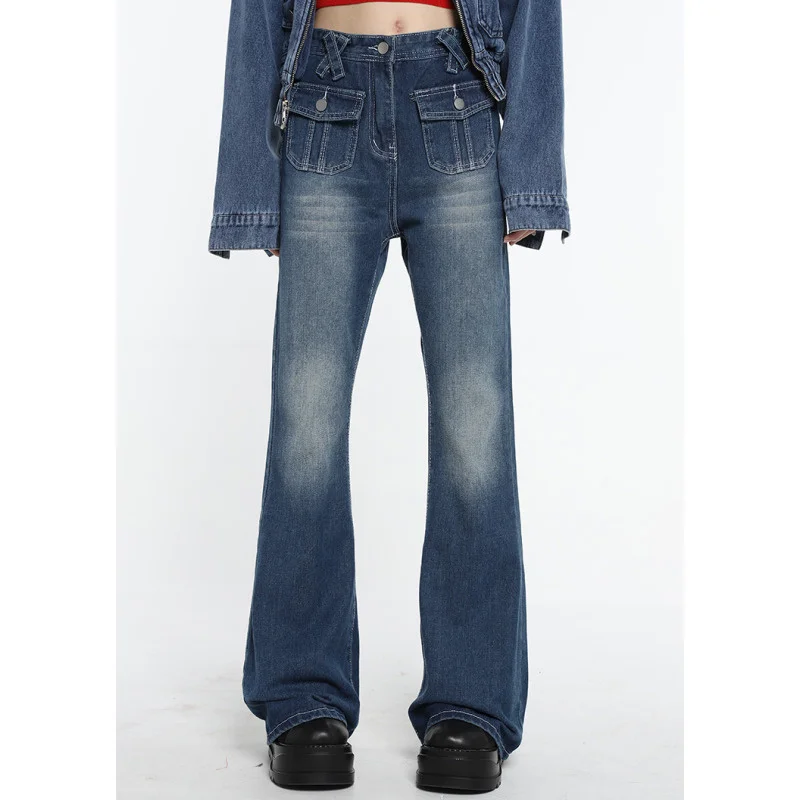 2023Hot Jeans Blue High Waist Women Jeans Flare Pants Vintage American Fashion Street Wide Leg Jean Female Denim Trouser Baggy
2023Hot Jeans Blue High Waist Women Jeans Flare Pants Vintage American Fashion Street Wide Leg Jean Female Denim Trouser Baggy