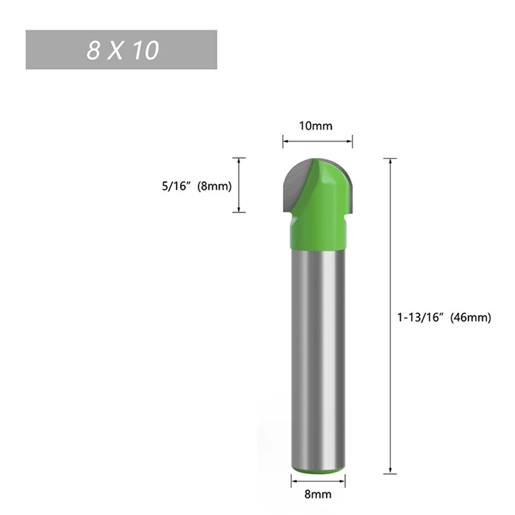 Carving Knife Router Bit 8mm Shank Diameter Carbide Alloy Green 1pc 46mm Length 6mm-25mm Concrete MDF Brand New
Carving Knife Router Bit 8mm Shank Diameter Carbide Alloy Green 1pc 46mm Length 6mm-25mm Concrete MDF Brand New