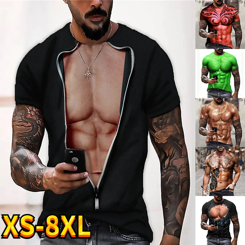 2022 Summer Men's Fational Printed Painting Pullover Casual Big and Tall Streetwear Round Neck New Design Tee Shirts Plus Size
2022 Summer Men's Fational Printed Painting Pullover Casual Big and Tall Streetwear Round Neck New Design Tee Shirts Plus Size