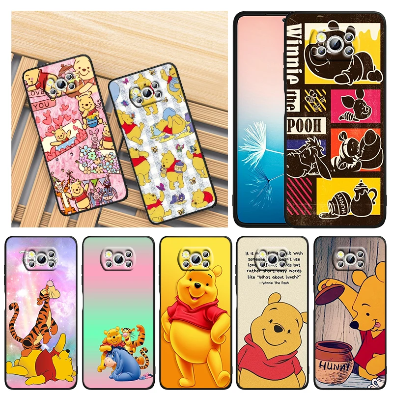 Disney Cartoon Pooh Bear Phone Case For Xiaomi Mi Poco X4 X3 NFC F4 F3 GT M5 M5s M4 M3 Pro C40 C3 5G Funda Black Cover
Disney Cartoon Pooh Bear Phone Case For Xiaomi Mi Poco X4 X3 NFC F4 F3 GT M5 M5s M4 M3 Pro C40 C3 5G Funda Black Cover