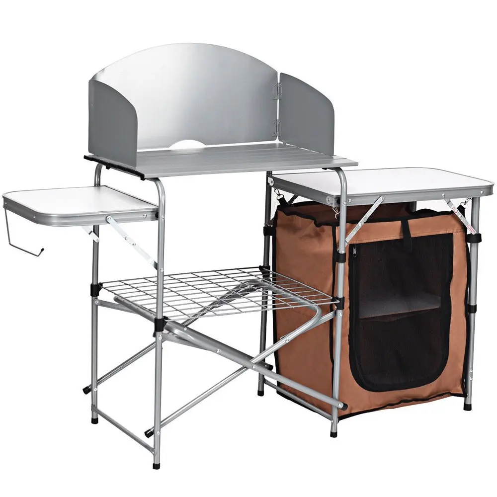 Outdoor Kitchen Foldable Grilling Stand Portable Camping Grill Table BBQ Table Campingmoon Camping cooking table Camping kettle
Outdoor Kitchen Foldable Grilling Stand Portable Camping Grill Table BBQ Table Campingmoon Camping cooking table Camping kettle