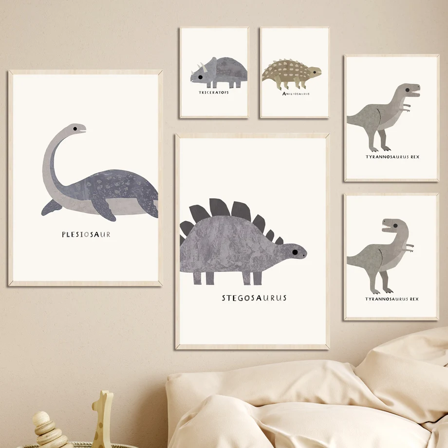 Cute Dinosaur Tyrannosaurus Jurassic Wall Art Canvas Nordic Posters Painting And Prints Wall Pictures Kids Room Kawaii Decor
Cute Dinosaur Tyrannosaurus Jurassic Wall Art Canvas Nordic Posters Painting And Prints Wall Pictures Kids Room Kawaii Decor