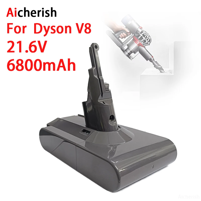 Original 21.6V 6800mAh For Dyson V8 Absolute/Plush/Animal/Lithium Ion Handheld Vacuum Cleaner Rechargeable Battery
Original 21.6V 6800mAh For Dyson V8 Absolute/Plush/Animal/Lithium Ion Handheld Vacuum Cleaner Rechargeable Battery