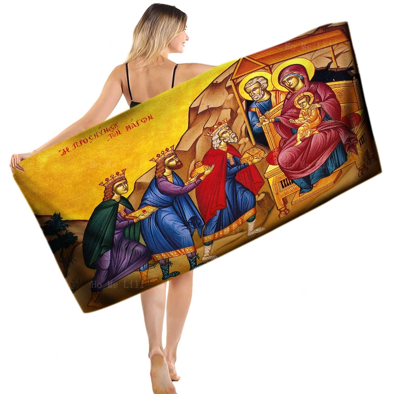 Adoration Of The Magi Jesus Blessing Children Icon Presentation Of Christ Epiphany Quick Drying Towel By Ho Me Lili Fit For Yoga
Adoration Of The Magi Jesus Blessing Children Icon Presentation Of Christ Epiphany Quick Drying Towel By Ho Me Lili Fit For Yoga