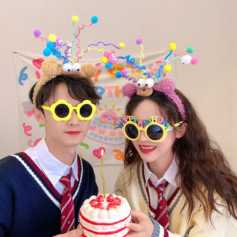 Cute Birthday Hair Band Women's Autumn and Winter Funny Party Headwear Face Wash Anti slip Cartoon Couple Headband
Cute Birthday Hair Band Women's Autumn and Winter Funny Party Headwear Face Wash Anti slip Cartoon Couple Headband