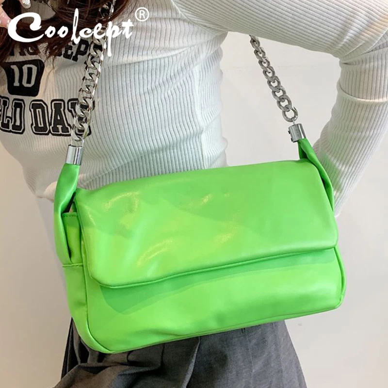 Coolcept Ins New Women Shoulder Bag Armpit Chains Winter Women'S Handbag Fashion High Quality Female Casual Phone Bags
Coolcept Ins New Women Shoulder Bag Armpit Chains Winter Women'S Handbag Fashion High Quality Female Casual Phone Bags