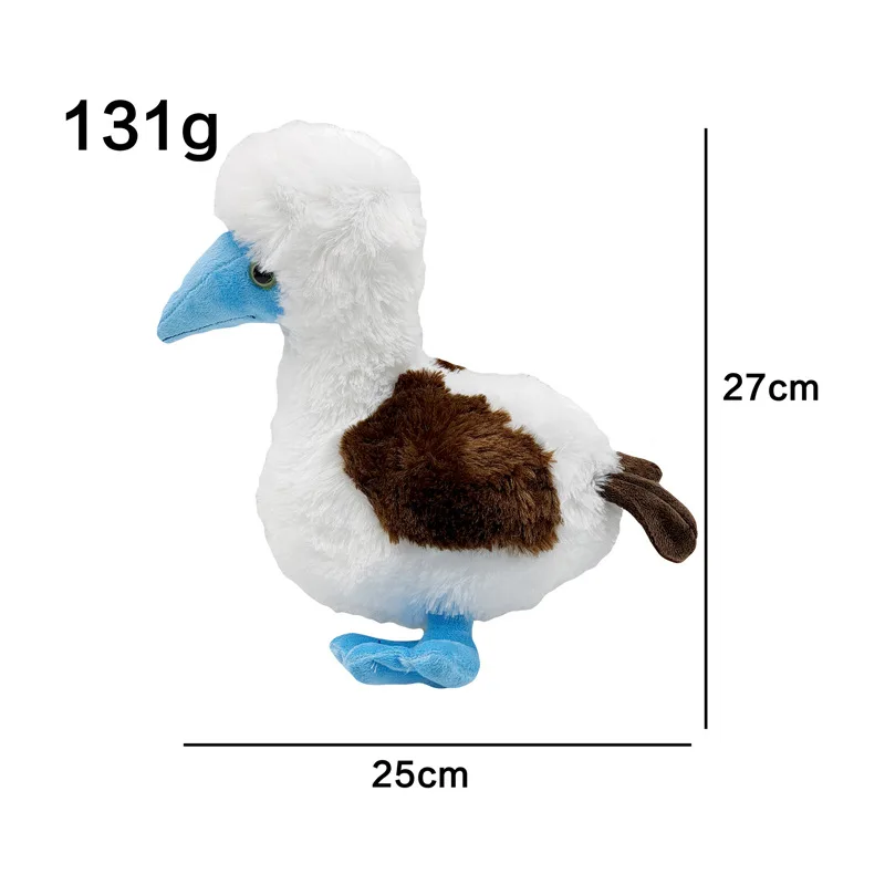 27CM Blue Footed Booby Plush Toy Cartoon Stuffed Soft Toy Christmas Birthday Gift for Children Festival Decorations
27CM Blue Footed Booby Plush Toy Cartoon Stuffed Soft Toy Christmas Birthday Gift for Children Festival Decorations