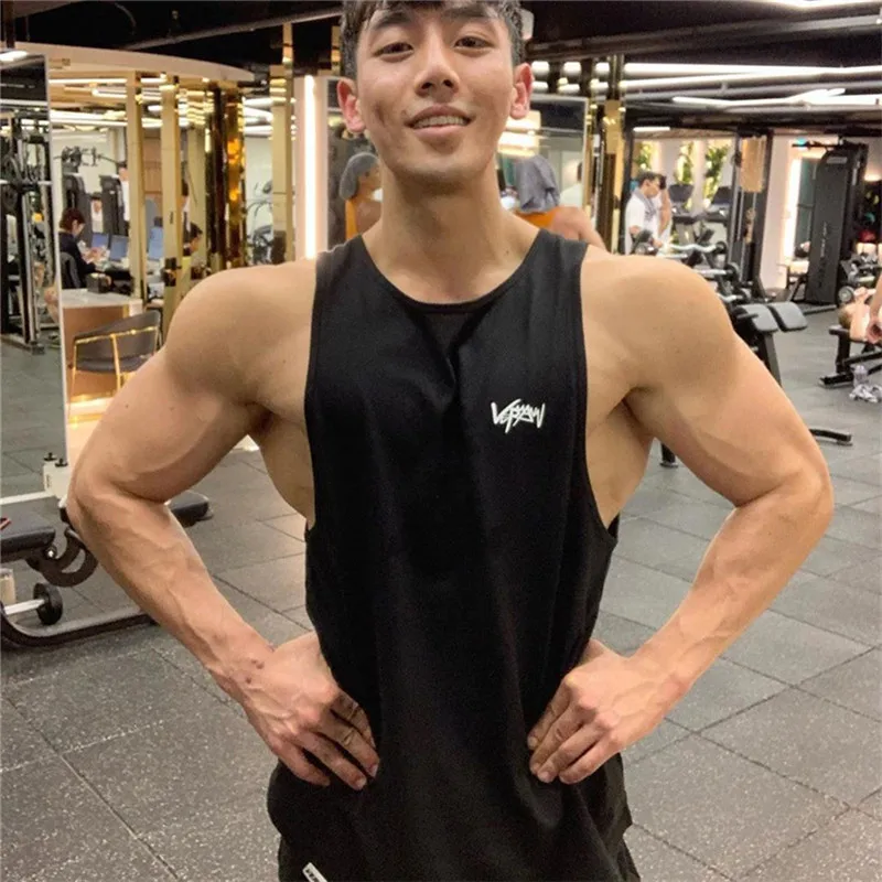 Brand New Mens Bodybuilding Tank Tops Summer Gym Clothing Casual Male Sleeveless Vest Shirts Gyms Tank Top Men Fitness Clothing
Brand New Mens Bodybuilding Tank Tops Summer Gym Clothing Casual Male Sleeveless Vest Shirts Gyms Tank Top Men Fitness Clothing