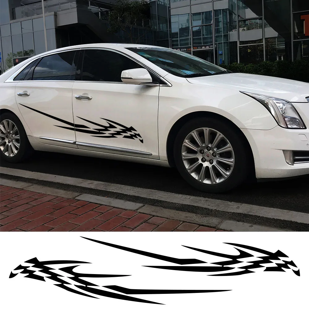 Car Stickers Universal Side Body Vinyl Decals Streak Car Styling Stickers Stylish Graphics Decals Auto Car Accessories 2PCS
Car Stickers Universal Side Body Vinyl Decals Streak Car Styling Stickers Stylish Graphics Decals Auto Car Accessories 2PCS