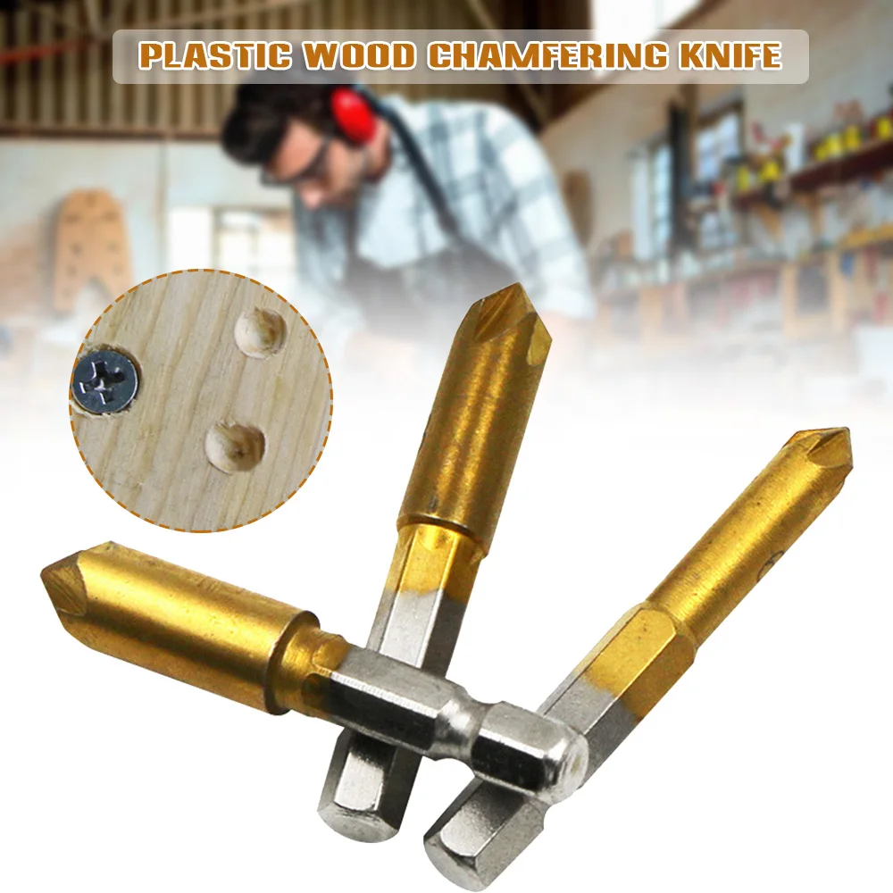 82 Degree Hexagonal Shank Countersink Drill Bit Set for Wood and Plastic Durable High Efficiency Chamferer 6mm-19mm RERI889
82 Degree Hexagonal Shank Countersink Drill Bit Set for Wood and Plastic Durable High Efficiency Chamferer 6mm-19mm RERI889