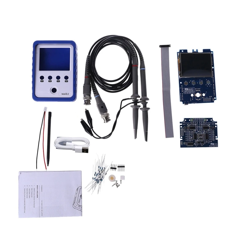 Compact Digital Oscilloscope DIY Built-in DDS function Generator X-Y Display Dropship
Compact Digital Oscilloscope DIY Built-in DDS function Generator X-Y Display Dropship