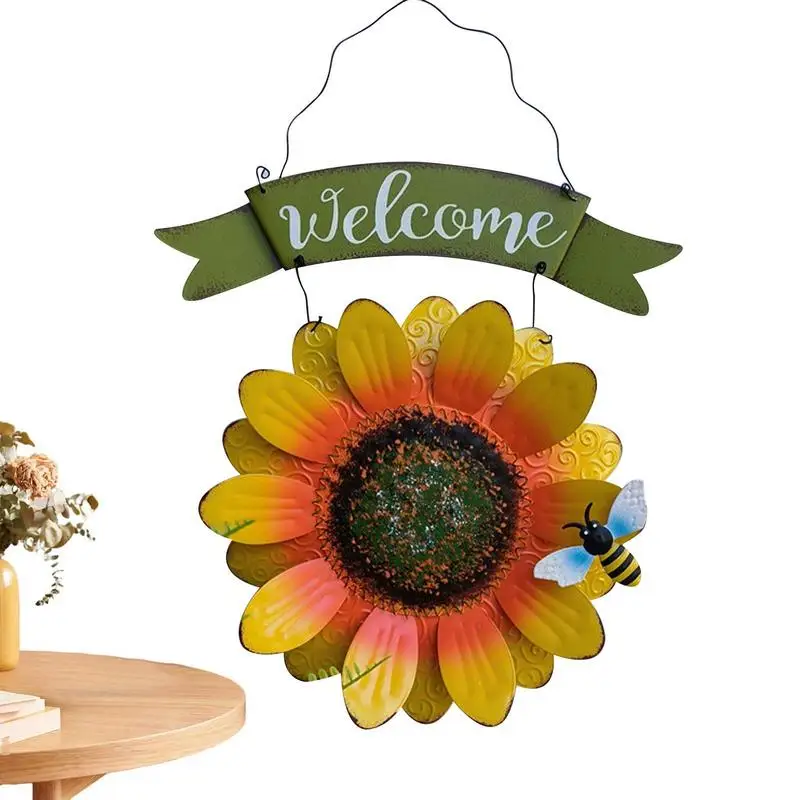 Sunflower Welcome Door Sign Metal Sunflower Front Porch Door Decor Metal Home Garden Decor Wall Art Decorations For Restaurant
Sunflower Welcome Door Sign Metal Sunflower Front Porch Door Decor Metal Home Garden Decor Wall Art Decorations For Restaurant