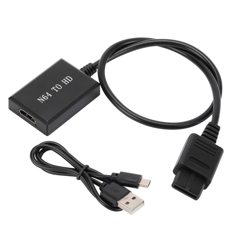 N64 To HDMI-compatible Converter HD Link Cable Adapter For N64 Nintendo Gamecube Super SNES NES Plug And Play Converter
N64 To HDMI-compatible Converter HD Link Cable Adapter For N64 Nintendo Gamecube Super SNES NES Plug And Play Converter