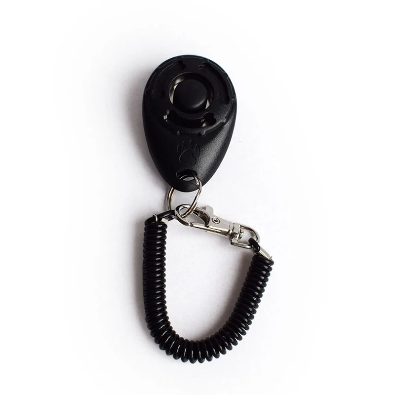 New Dog Trainings Pet Cat Dog Click Adjustable Wrist Strap Dog Training Clickers Trainer Aid Tools Sound Key Chain Dog Supplies
New Dog Trainings Pet Cat Dog Click Adjustable Wrist Strap Dog Training Clickers Trainer Aid Tools Sound Key Chain Dog Supplies
