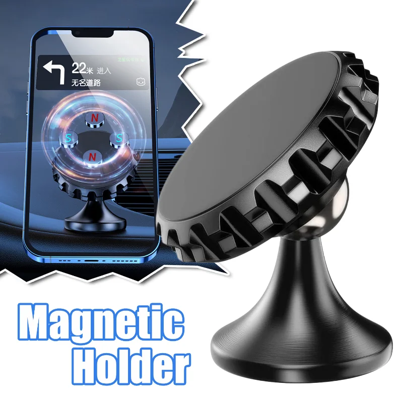 Магнитный автомобильный держатель для телефона, вращающийся металлический держатель для телефона на приборную панель, Универсальная авто... 
Магнитный автомобильный держатель для телефона, вращающийся металлический держатель для телефона на приборную панель, Универсальная авто...