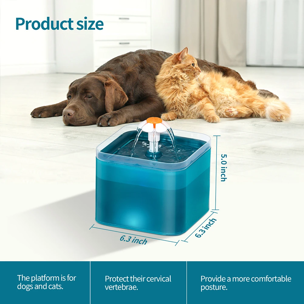 Pet Dog Feeder Water Automatic Drinking Cats Pet Supplies Dog Fountain Drinker Dispenser Electric Puppy For Cat Water
Pet Dog Feeder Water Automatic Drinking Cats Pet Supplies Dog Fountain Drinker Dispenser Electric Puppy For Cat Water