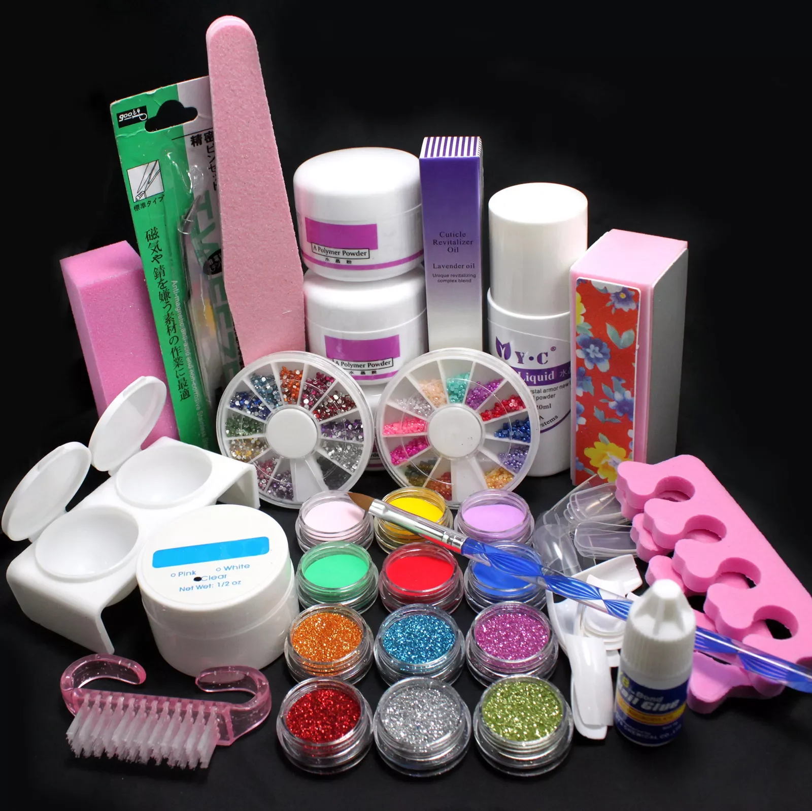 NEW2023 Acrylic Powder Liquid French Nail Art Brush UV nail Gel french tips brush Buffer block UV Tips Tools Kits Set #189
NEW2023 Acrylic Powder Liquid French Nail Art Brush UV nail Gel french tips brush Buffer block UV Tips Tools Kits Set #189