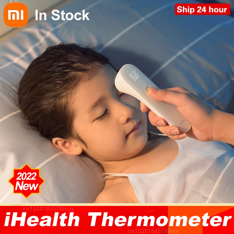 Xiaomi iHealth Thermometer Non Nontact Measurement Thermometer With LED Screen Clear Reading
Xiaomi iHealth Thermometer Non Nontact Measurement Thermometer With LED Screen Clear Reading