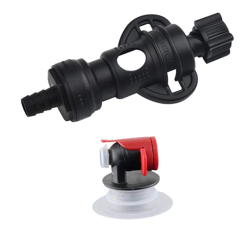 BIB Connector Butterfly Valve To Refill Transfer Or Empty Boxed Wine Bags Barware Tool Work With VITOP Taps To Pump Or Gravity
BIB Connector Butterfly Valve To Refill Transfer Or Empty Boxed Wine Bags Barware Tool Work With VITOP Taps To Pump Or Gravity
