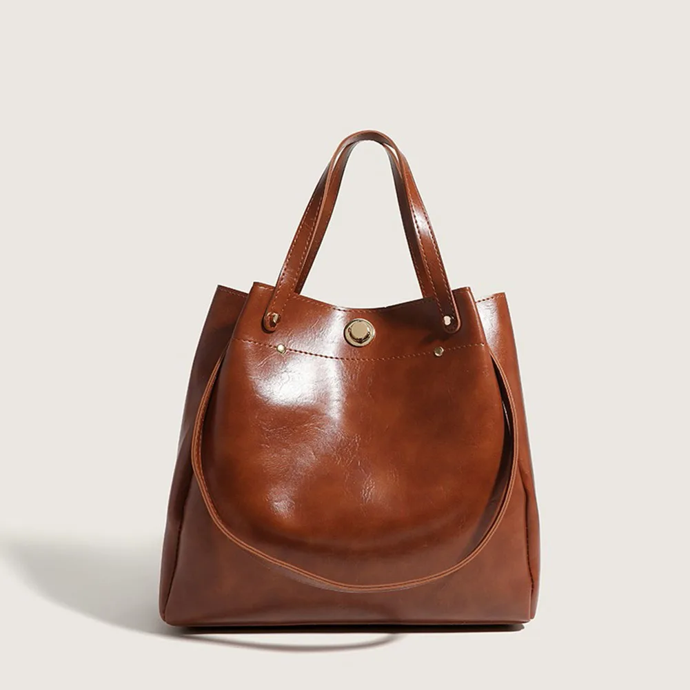 2023 Retro Trendy Designer Open Mouth Vintage Handbag Women's Bags Lagre Capacity Bucket Bag Purse Shoulder Bag
2023 Retro Trendy Designer Open Mouth Vintage Handbag Women's Bags Lagre Capacity Bucket Bag Purse Shoulder Bag