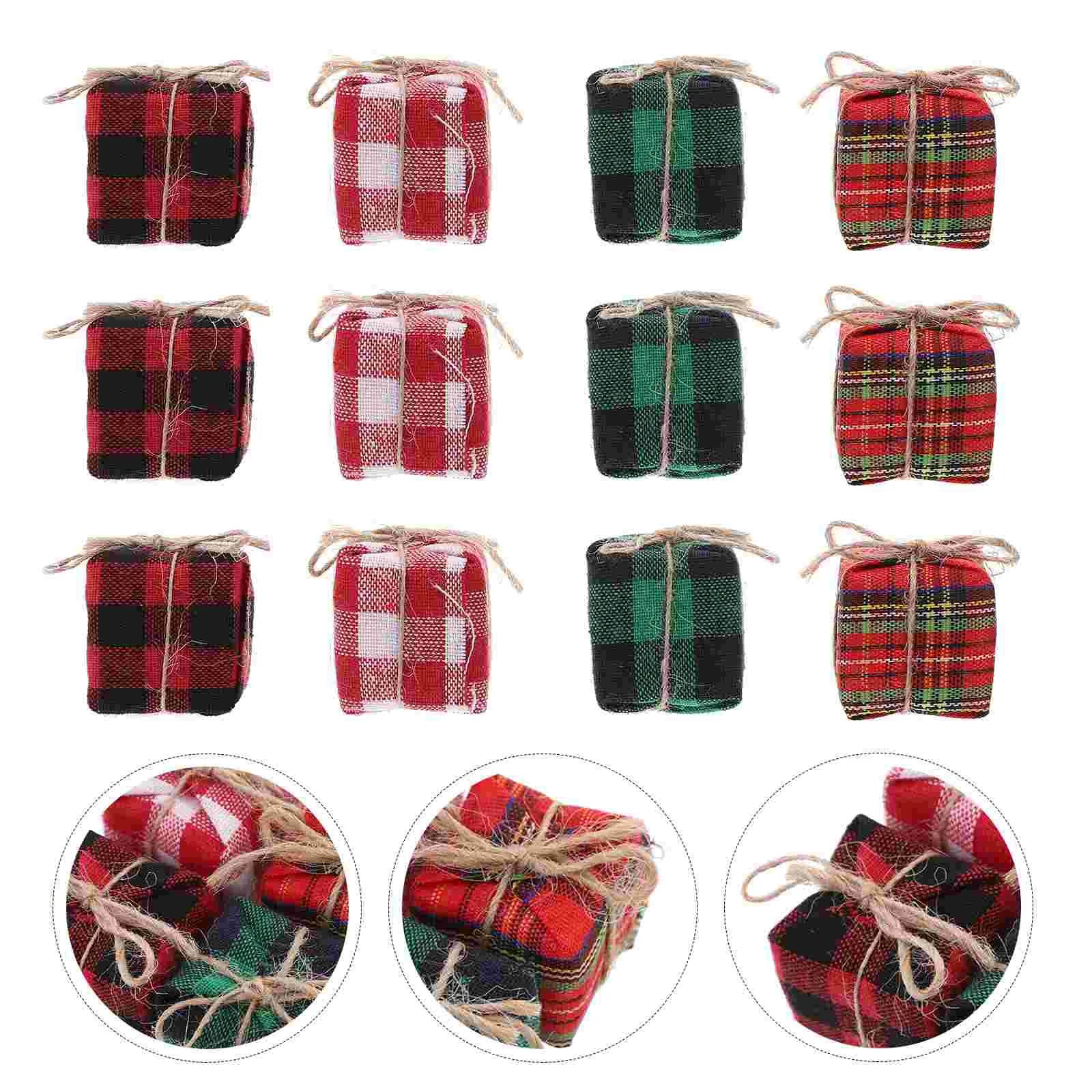 Mini Boxes Ornaments Resin Christmas Figurine Set for Dollhouse Miniature Present Prop Tree Festival Small Gift Assorted
Mini Boxes Ornaments Resin Christmas Figurine Set for Dollhouse Miniature Present Prop Tree Festival Small Gift Assorted