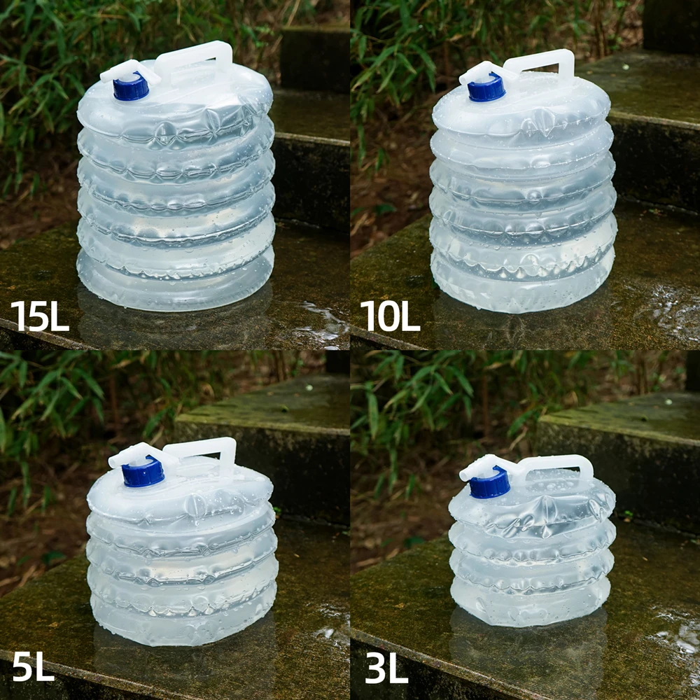 Camping Bucket Capacity 3L/5L/10L/15L Retractable Folded Bucket With Tap Portable For Car Travel Picnic Camping Equipment
Camping Bucket Capacity 3L/5L/10L/15L Retractable Folded Bucket With Tap Portable For Car Travel Picnic Camping Equipment