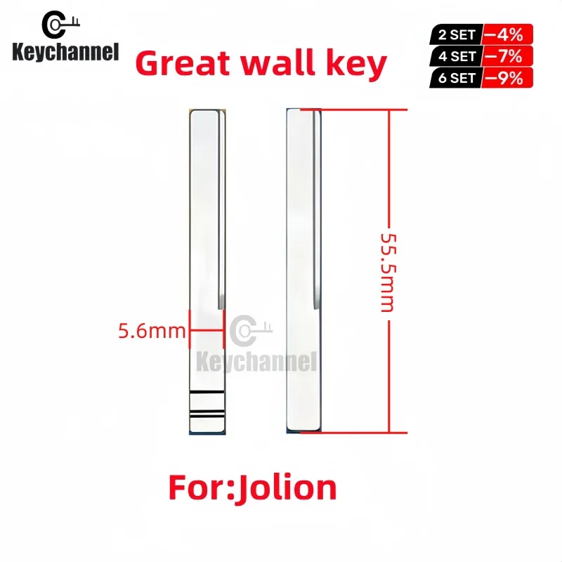 Металлический Автомобильный откидной ключ 10 шт./лот, лезвие ключа KD VVDI, пустая головка ключа для KD KEYDIY VVDI XHORSE, пульт дистанционного управления для Haval Jolion
Металлический Автомобильный откидной ключ 10 шт./лот, лезвие ключа KD VVDI, пустая головка ключа для KD KEYDIY VVDI XHORSE, пульт дистанционного управления для Haval Jolion