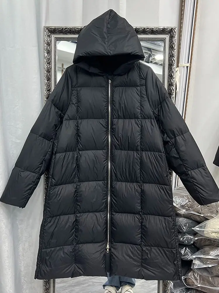 New Women Long Hooded Thick Down Jacket White Duck Down Jackets Winter Warm Coats And Parkas Female Outwear
New Women Long Hooded Thick Down Jacket White Duck Down Jackets Winter Warm Coats And Parkas Female Outwear