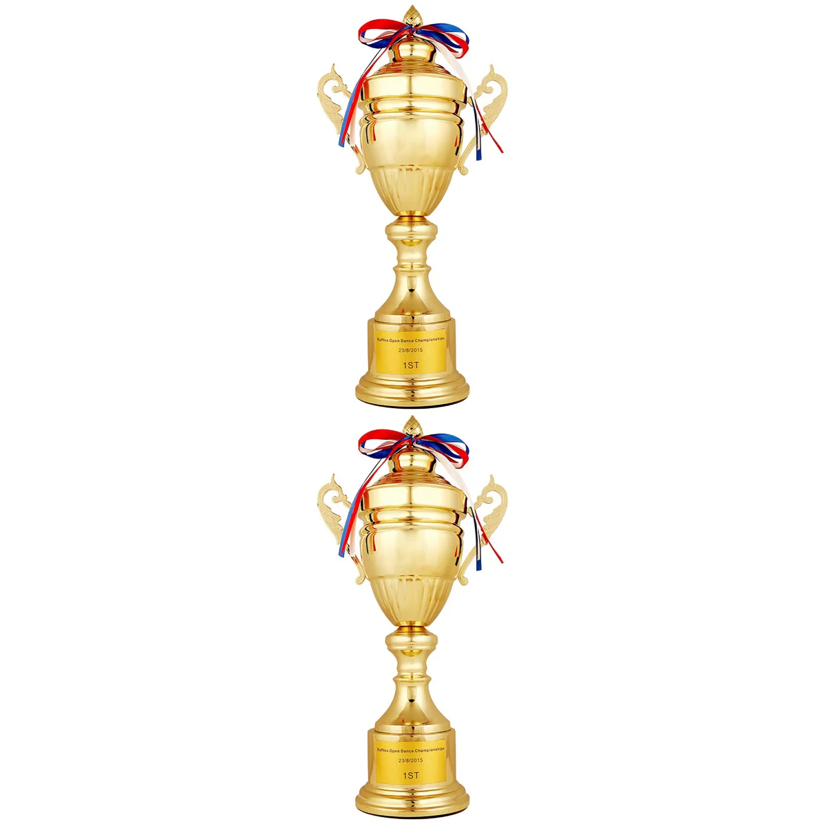 2pcs Golden 37cm Creative Design Award Trophy Metal Reward Prizes Decor Competition Gift Awards Trophy for Ceremony Appreciation
2pcs Golden 37cm Creative Design Award Trophy Metal Reward Prizes Decor Competition Gift Awards Trophy for Ceremony Appreciation